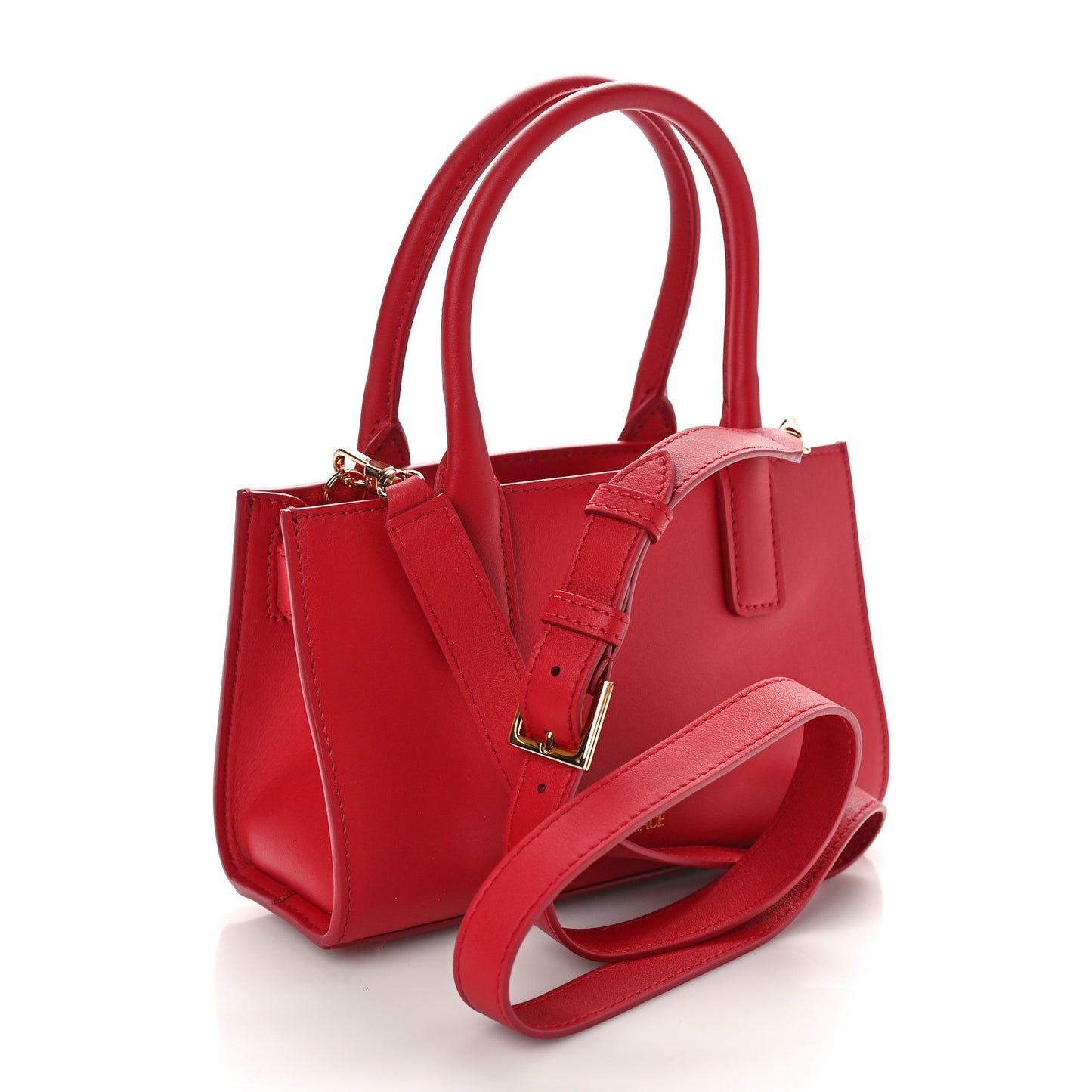 Calfskin Small Medusa '95 Tote Bag Red