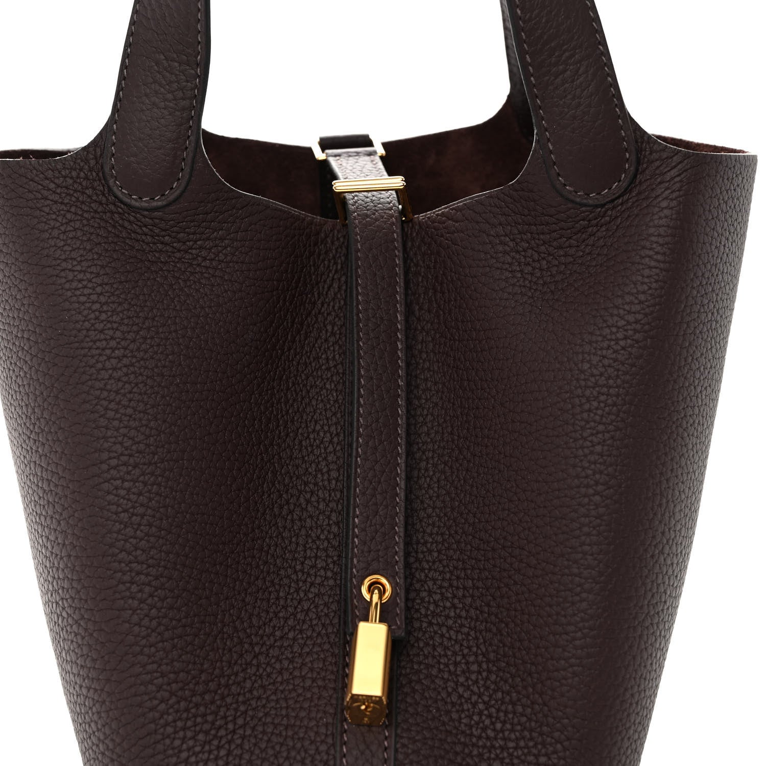 Hermes Taurillon Clemence Picotin Lock 18 PM Rouge Sellier 8 of 10