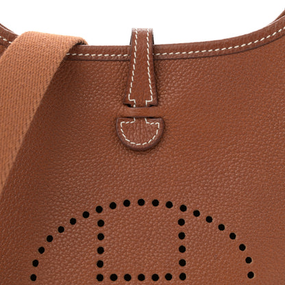 Hermes Taurillon Maurice Evelyne TPM Fauve 8 of 11