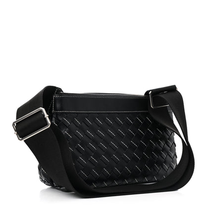 Bottega Veneta Nappa Intrecciato Duo Bag Black Natural 3 of 12