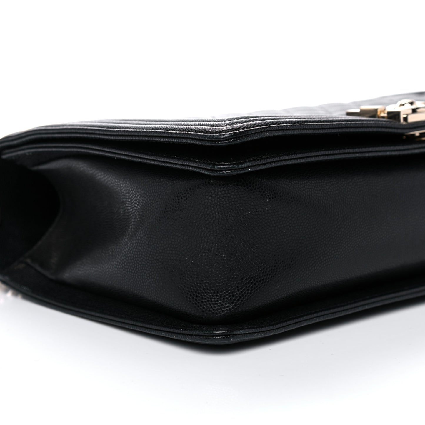 Caviar Quilted New Medium Boy Flap Black