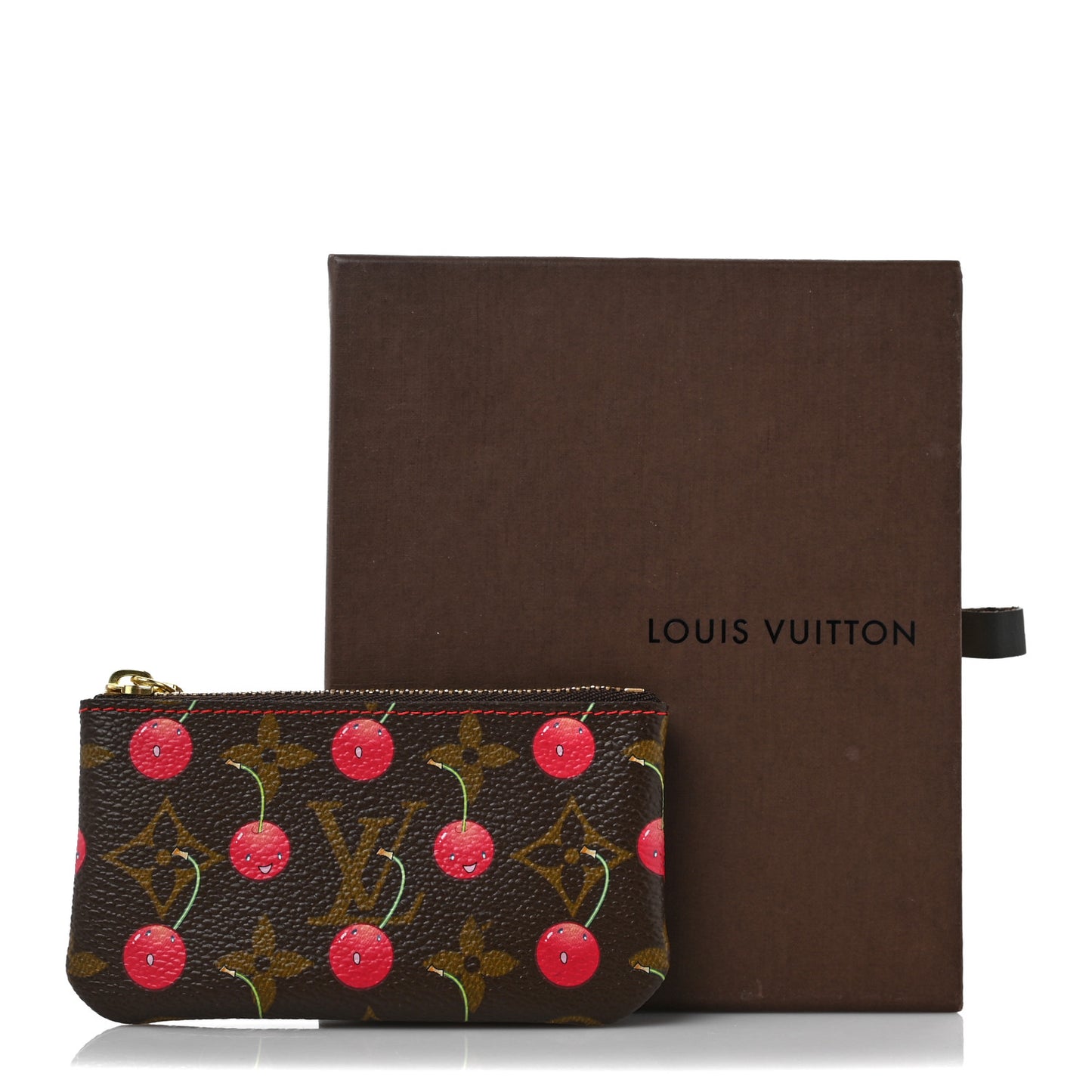 Monogram Cerises Key Pouch