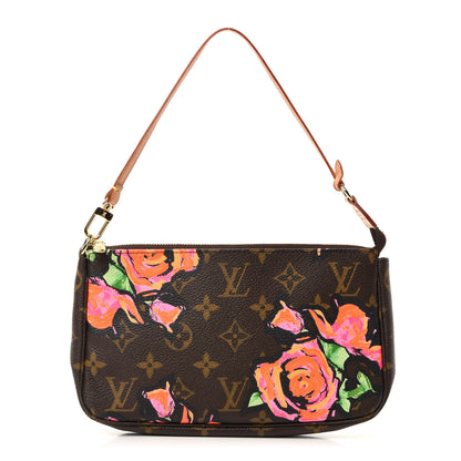 Louis Vuitton Monogram Roses Pochette Accessories 1 of 10