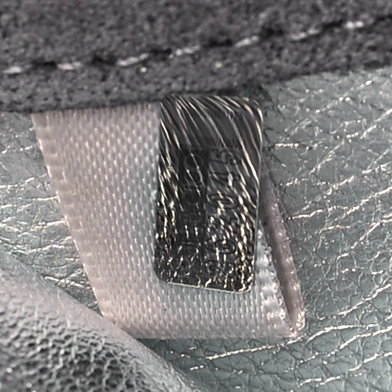 Jimmy Choo Glitter Palace Wallet On Chain Silver Multicolor 7 of 11