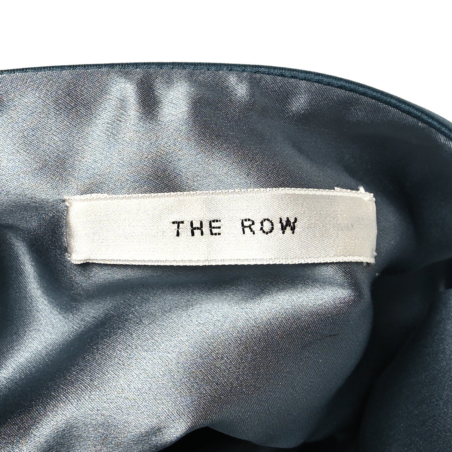 Satin The Ascot Bag Blue