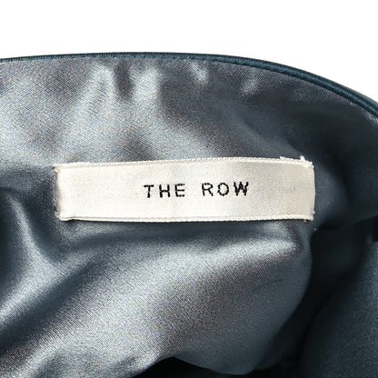 The Row Satin The Ascot Bag Blue 6 of 9