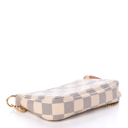 Louis Vuitton Damier Azur Mini Pochette Accessories 4 of 10