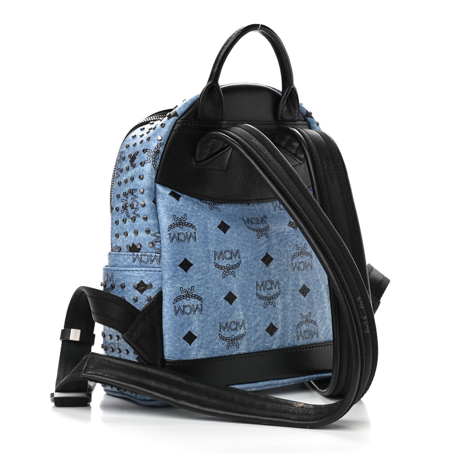 Visetos Studded Medium Stark Backpack Blue