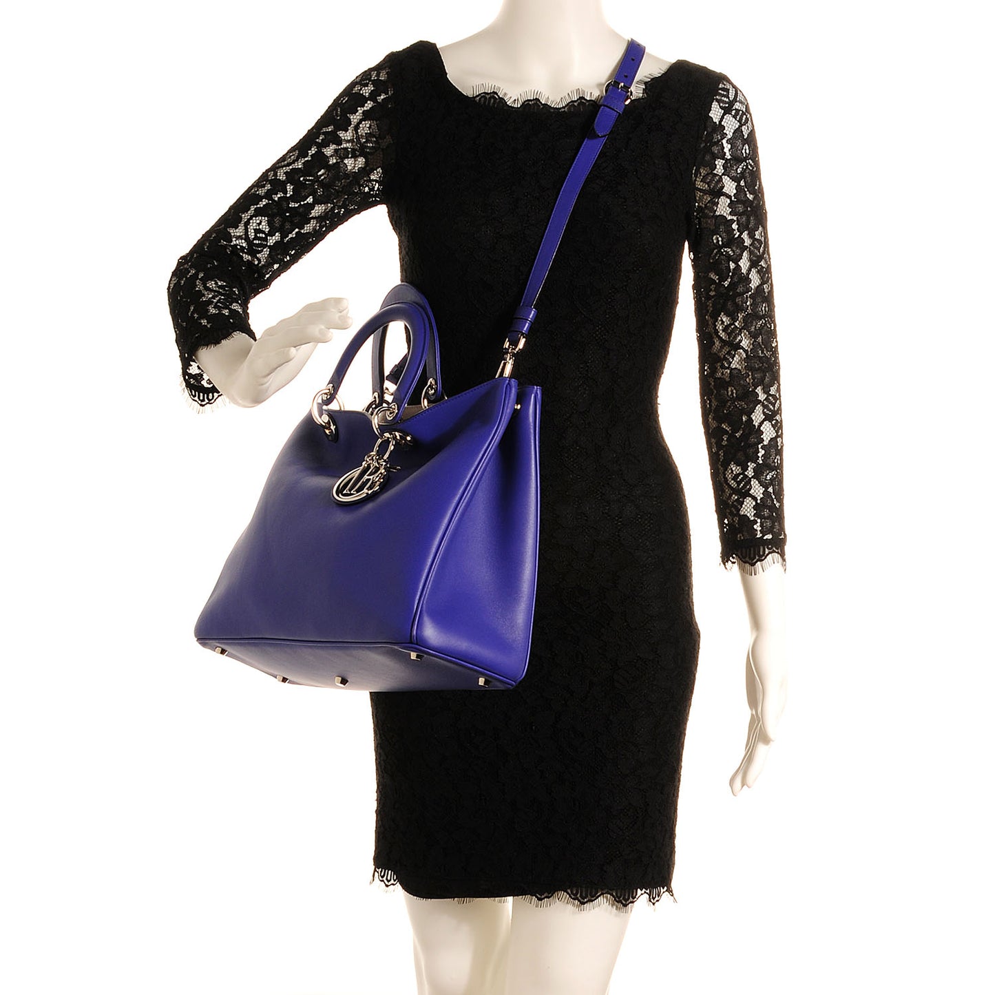 Calfskin Large Diorissimo Tote Outremer