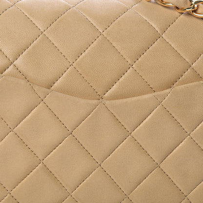Chanel Lambskin Quilted Small Double Flap Beige 20 of 20