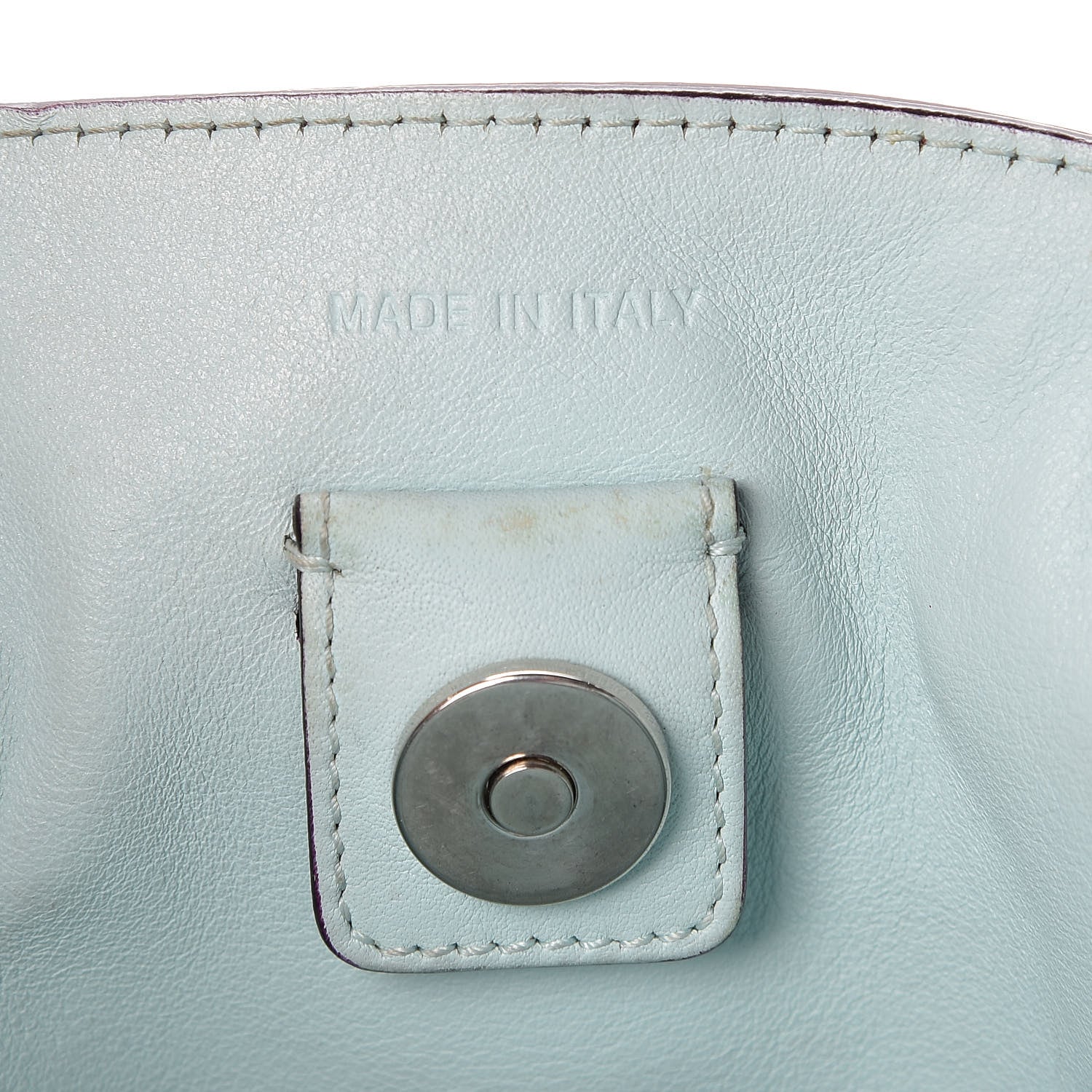 Christian Dior Calfskin Medium Diorissimo Bag Toxic Purple 8 of 10