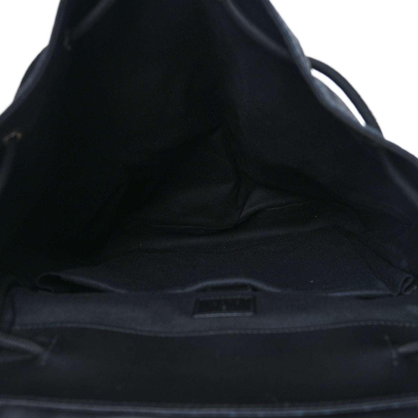 Soft GG Supreme Monogram Calfskin Web Double Buckle Backpack Black