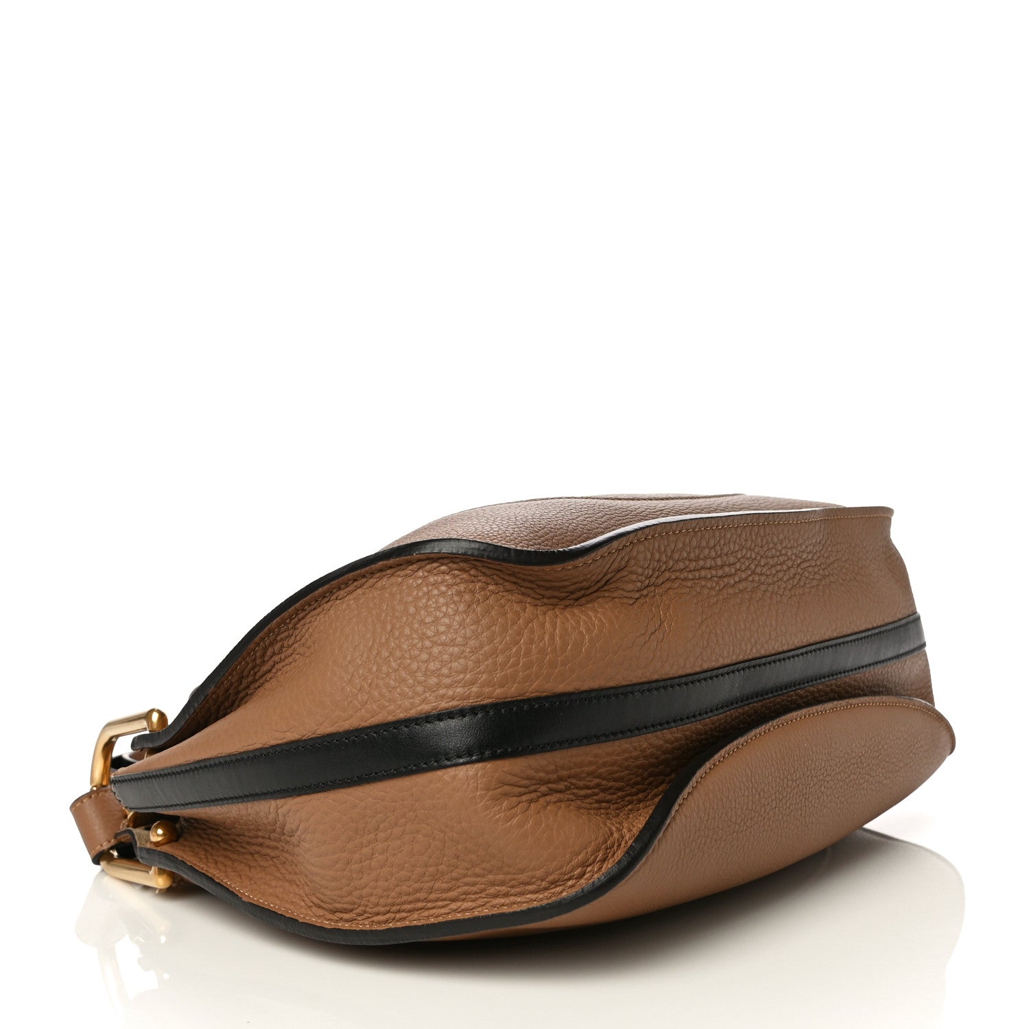 Chloe Grained Calfskin Small Hayley Hobo Nut 4 of 9