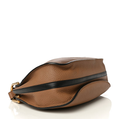 Chloe Grained Calfskin Small Hayley Hobo Nut 4 of 9