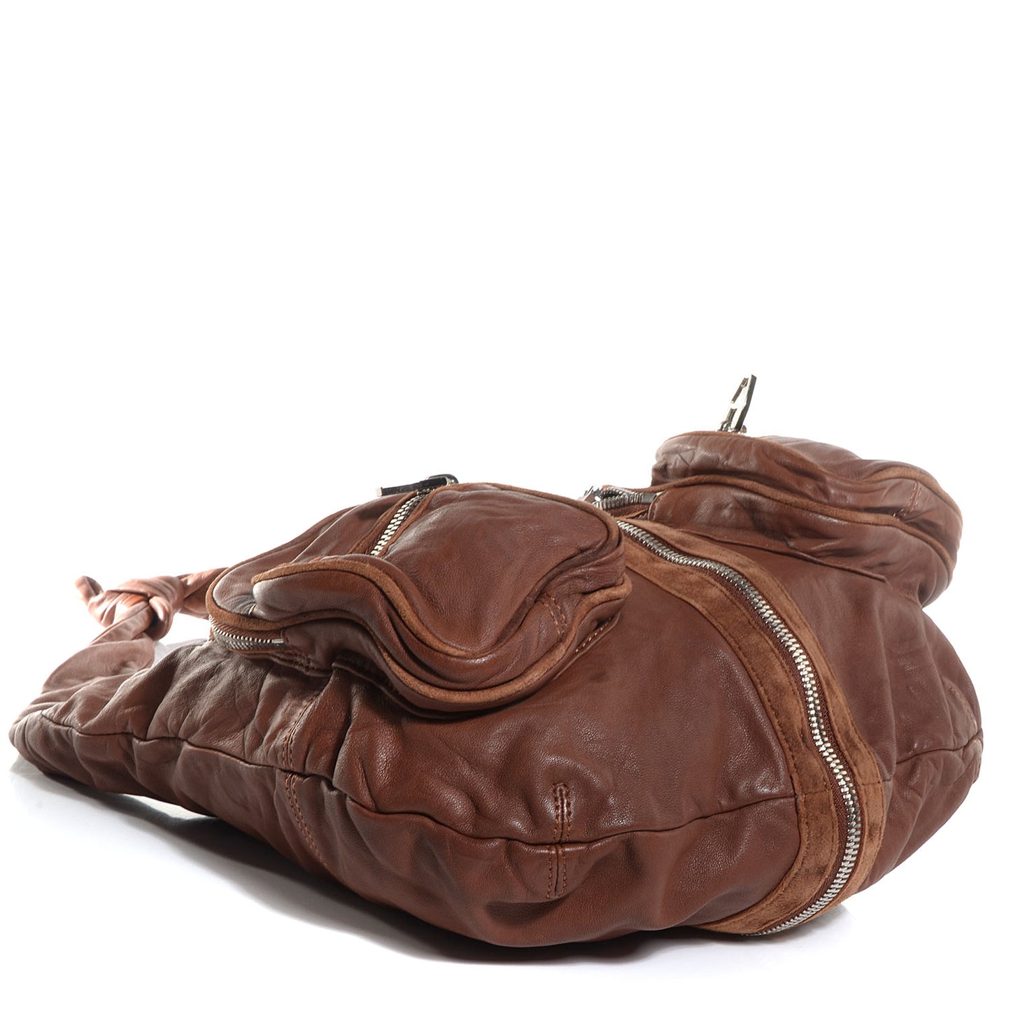 Leather Suede Donna Hobo Luggage