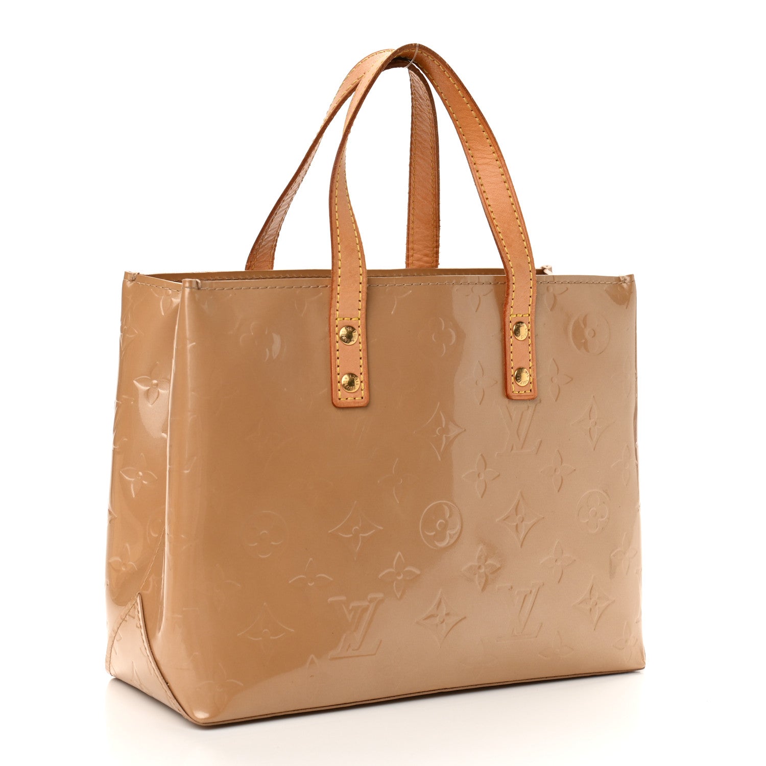 Louis Vuitton Vernis Reade PM Beige 3 of 9