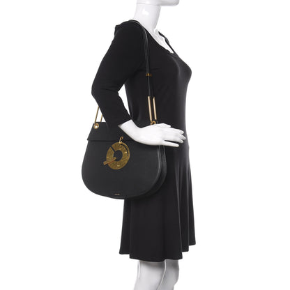 Tom Ford Grained Calfskin Ariel Shoulder Bag Black 2 of 9