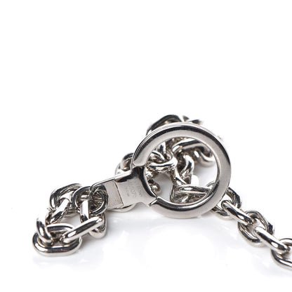 Louis Vuitton XL Pochette Extender Key Ring Chain Silver 6 of 6
