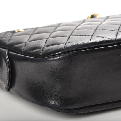 Chanel Lambskin Quilted Camera Case Black 12 of 12