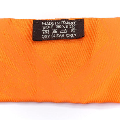 Hermes Silk Bolduc Twilly Orange 3 of 4