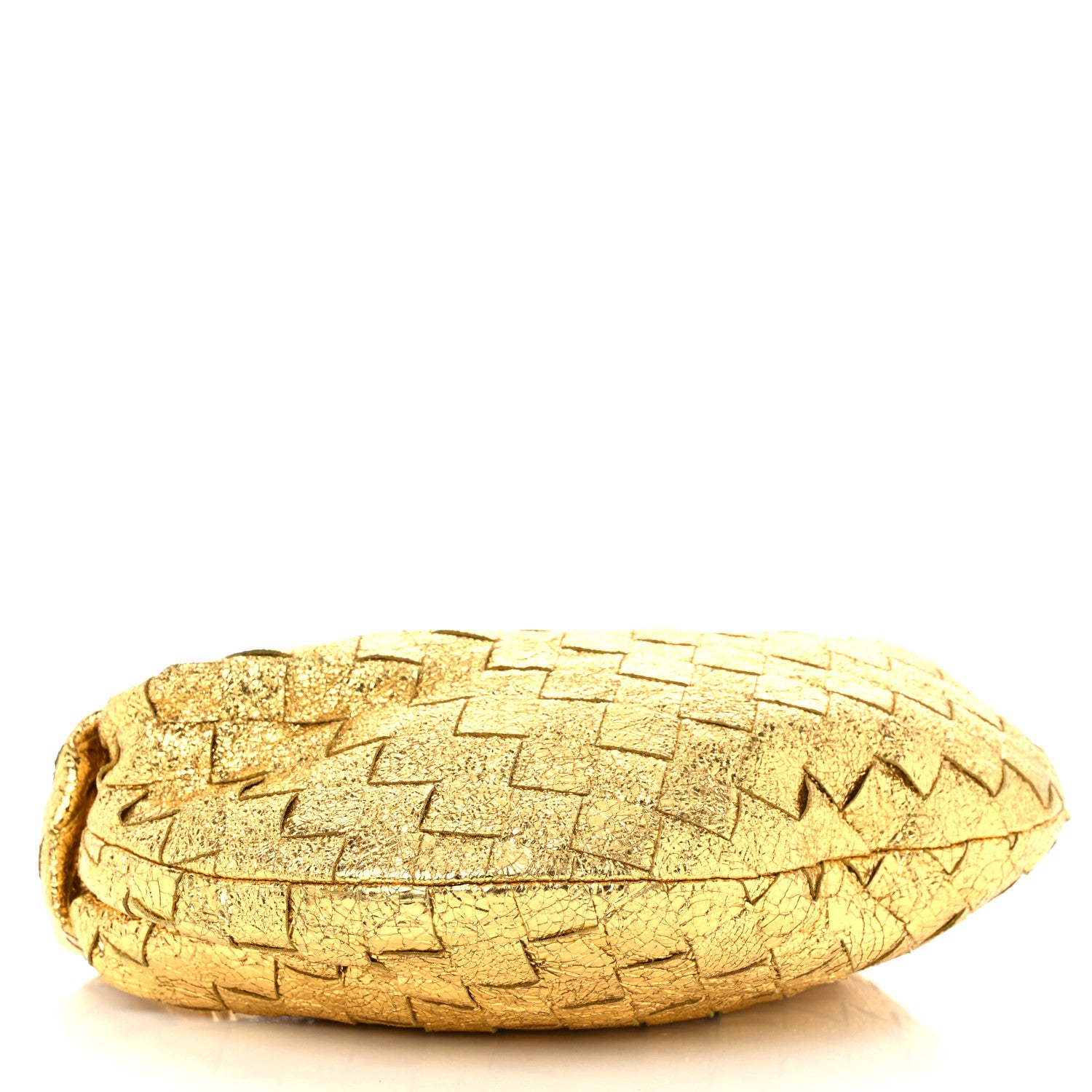 Bottega Veneta Metallic Nappa Intrecciato Mini Jodie Gold 4 of 10