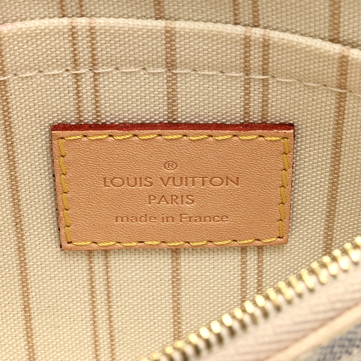 Louis Vuitton Damier Azur Neverfull PM Pochette 6 of 6