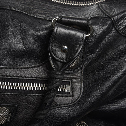Balenciaga Agneau Giant 21 Silver Hardware Work Black 15 of 15
