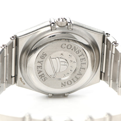 Omega Stainless Steel Diamond Bezel Mother of Pearl 25mm Constellation Quartz Watch 1498.75.00 4 of 6
