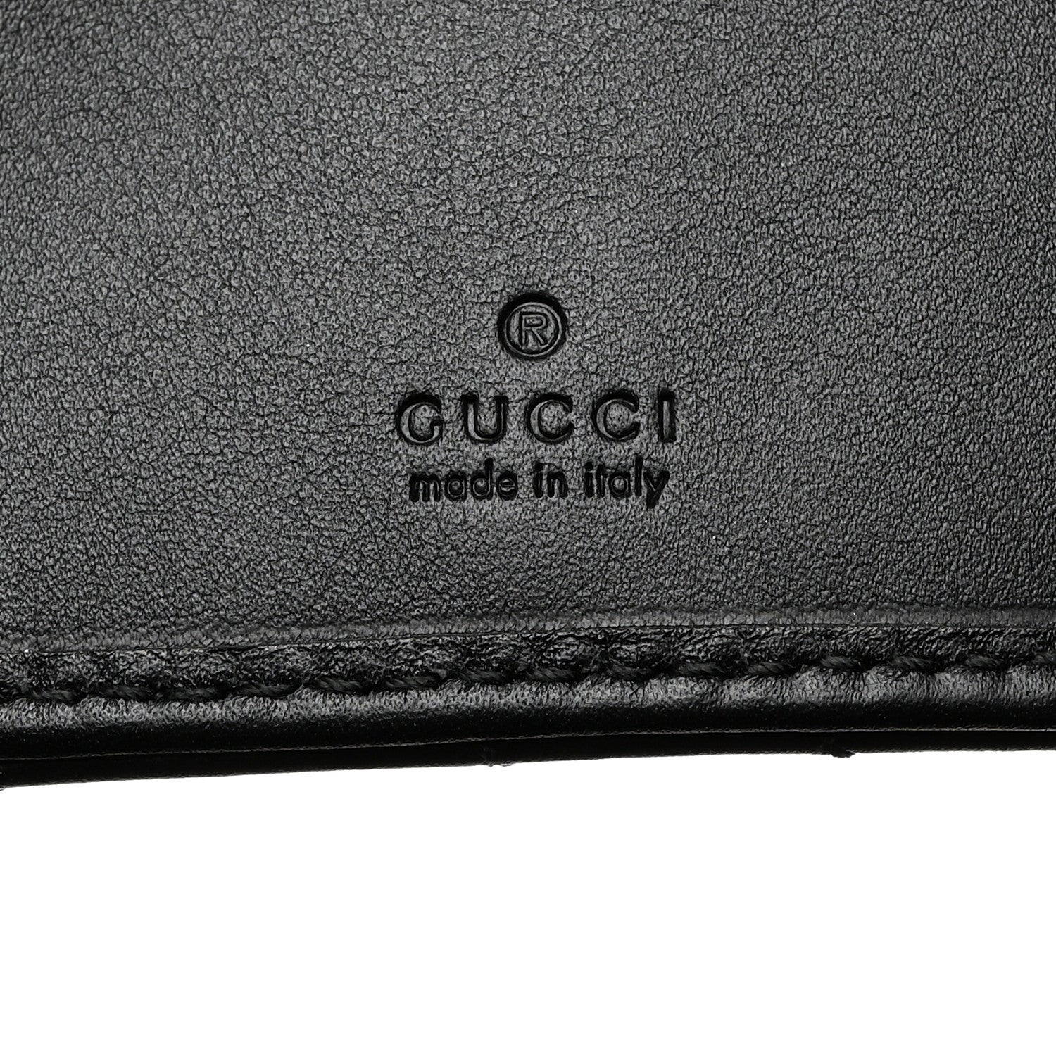 Gucci Calfskin Matelasse GG Marmont Wallet Black 6 of 8