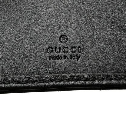 Gucci Calfskin Matelasse GG Marmont Wallet Black 6 of 8