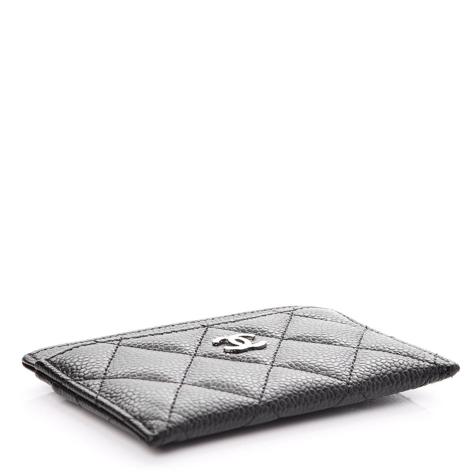Chanel Caviar Quilted Card Holder Black 4 of 8
