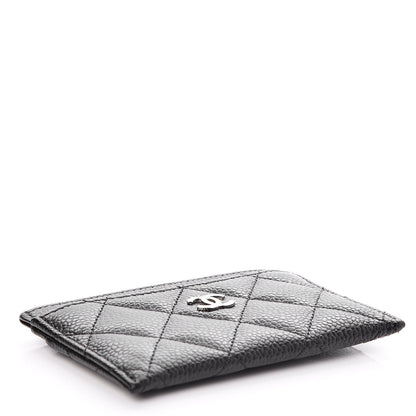 Chanel Caviar Quilted Card Holder Black 4 of 8
