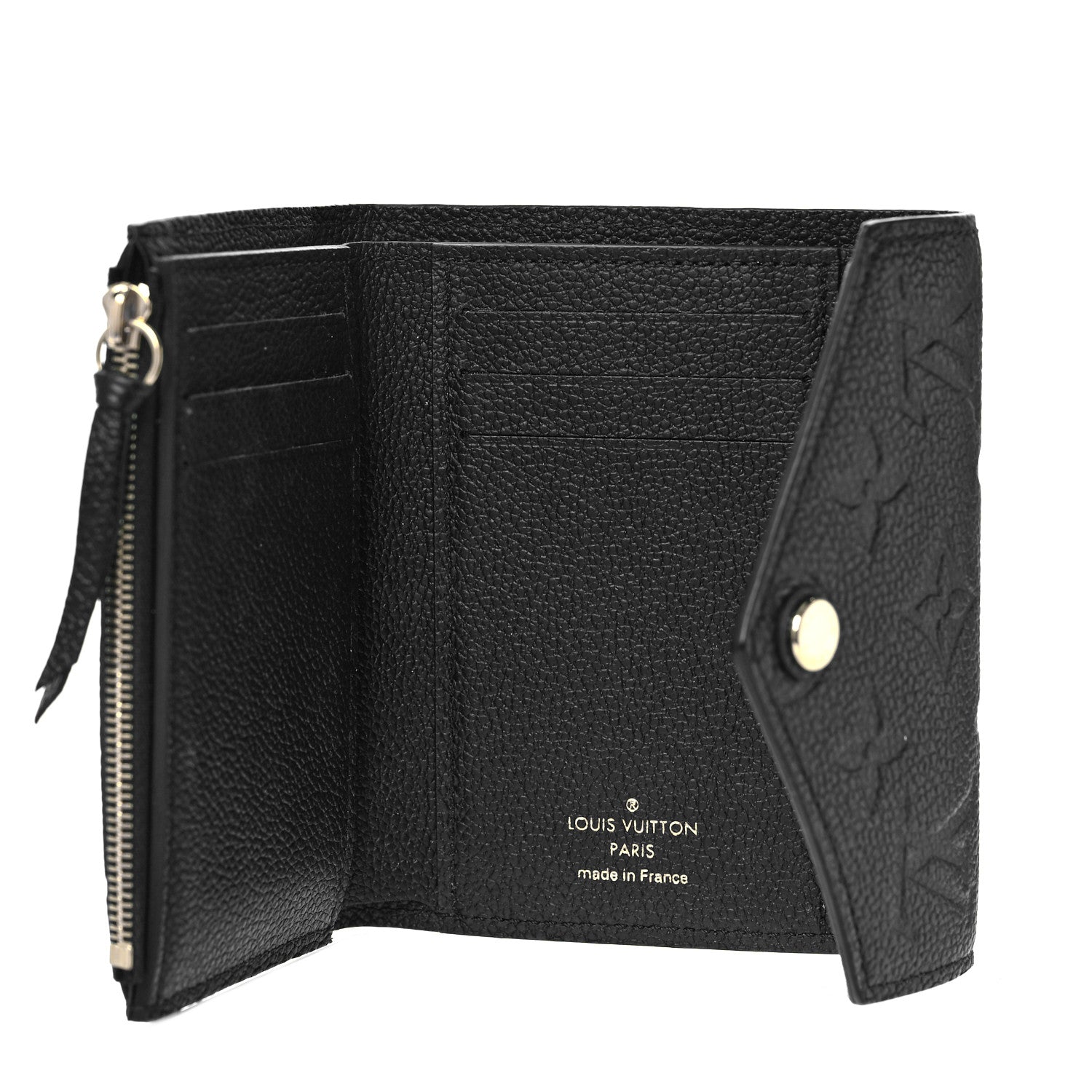 Louis Vuitton Empreinte Victorine Wallet Black 5 of 9