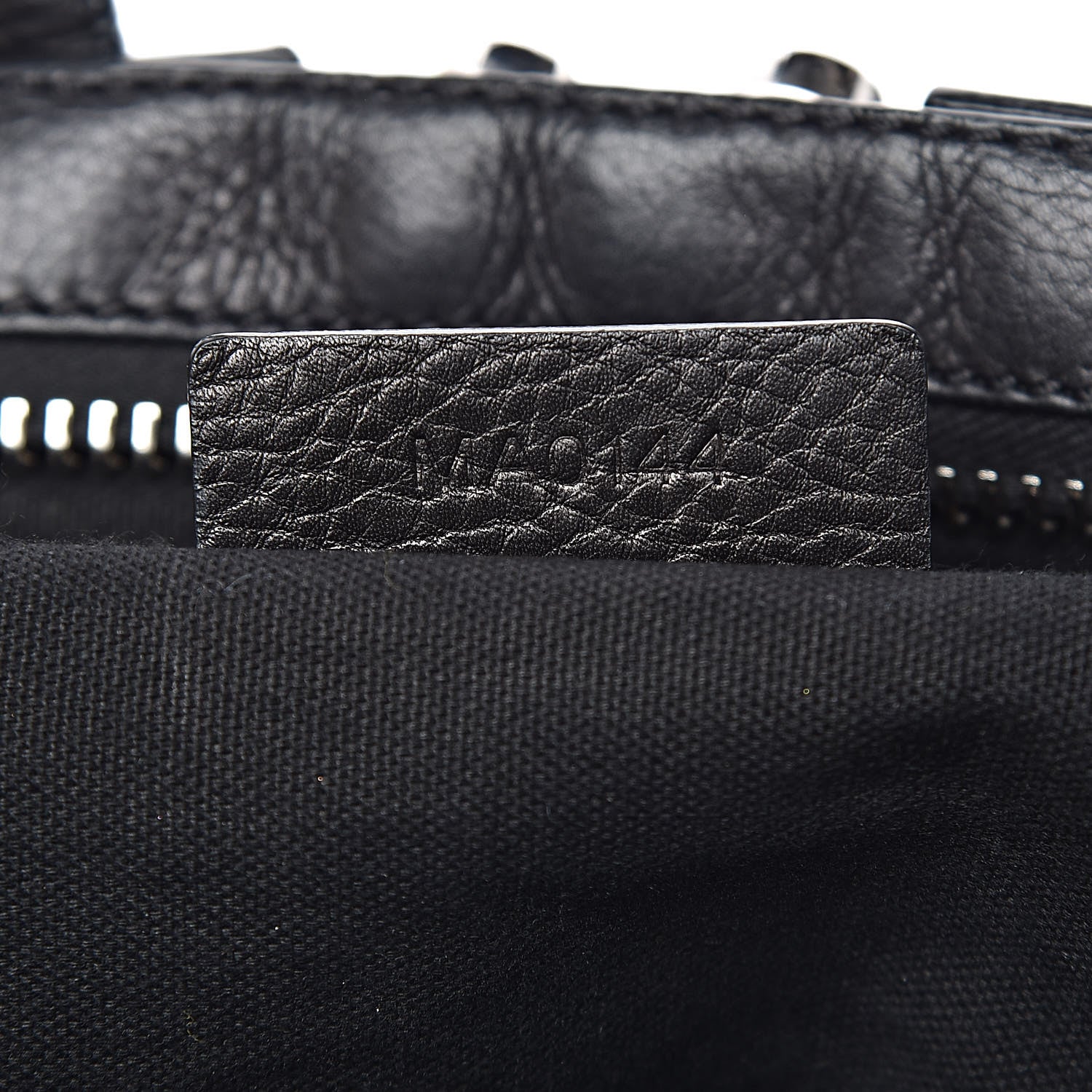 Givenchy Waxed Calfskin Medium Studded Nightingale Black 7 of 15