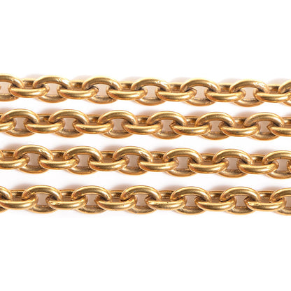 Chanel Chain CC Long Necklace Gold 6 of 6