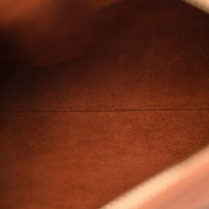 Louis Vuitton Calfskin Debossed Monogram Side Trunk Tan 5 of 9