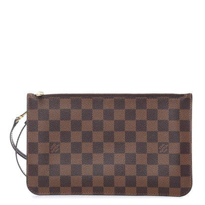 Louis Vuitton Damier Ebene Neverfull MM GM Pochette 1 of 9