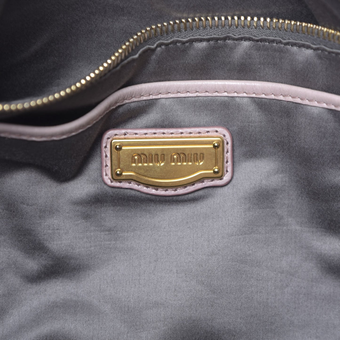 Vitello Lux Large Bow Bag Mughetto