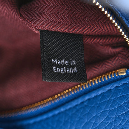Mulberry Heavy Grain Small Iris Tote Porcelain Blue Midnight 7 of 12