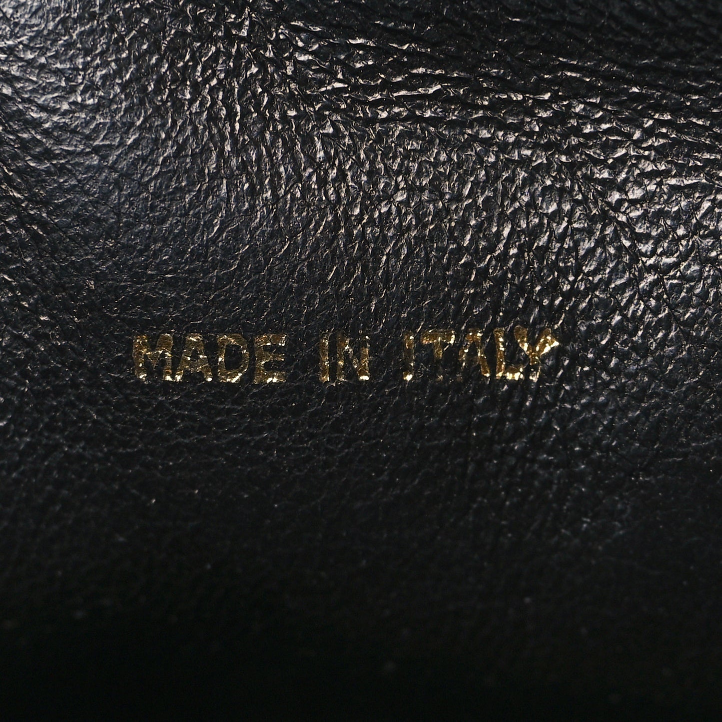 Lambskin Quilted CC Tassel Camera Case Black