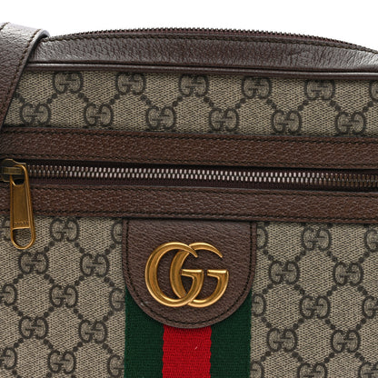 Gucci GG Supreme Monogram Web Small Ophidia Messenger Bag Brown 8 of 10