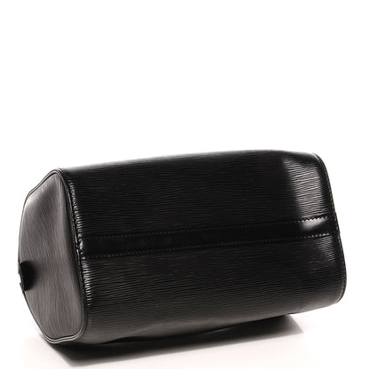 Louis Vuitton Epi Speedy 25 Black 4 of 8