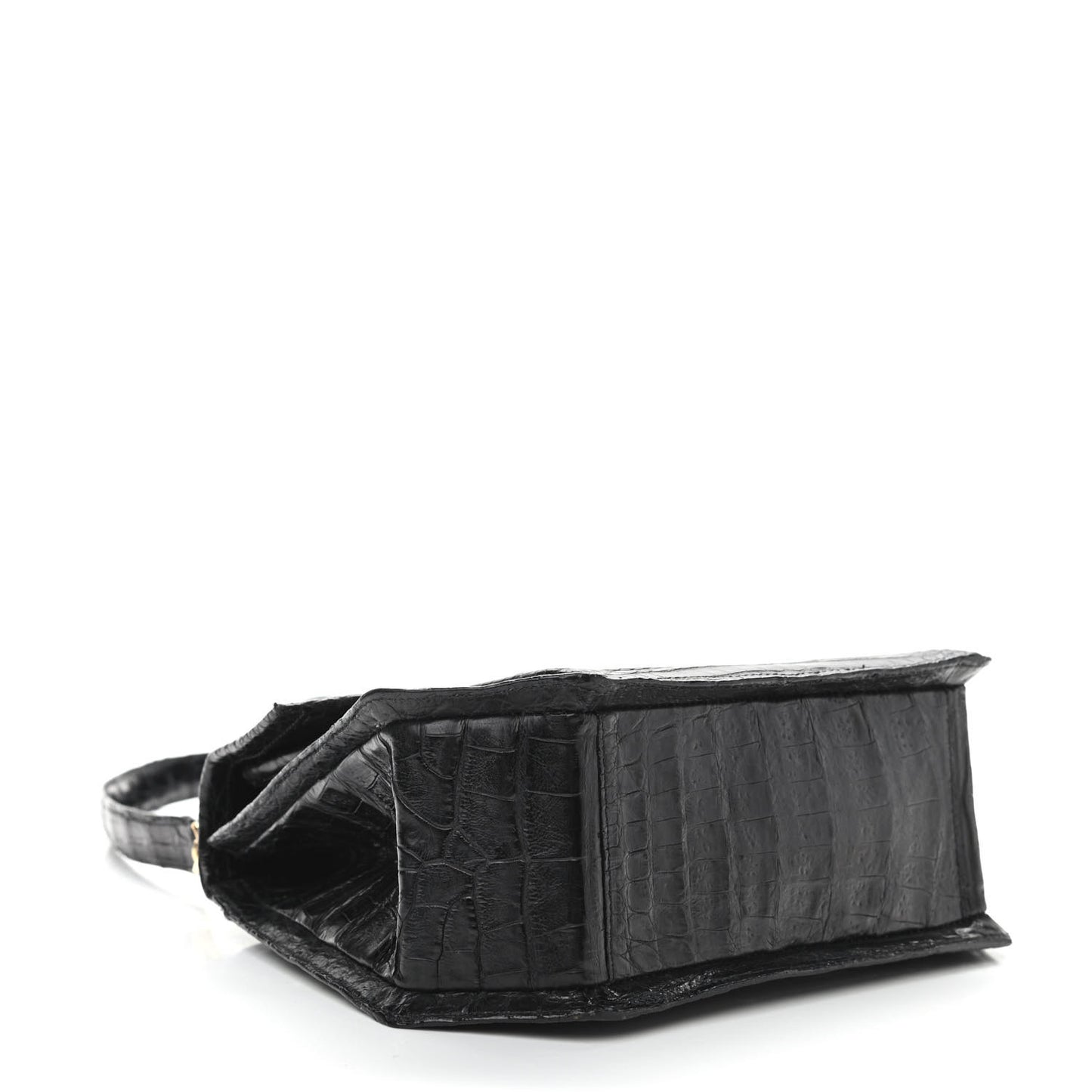 Crocodile Top Handle Black