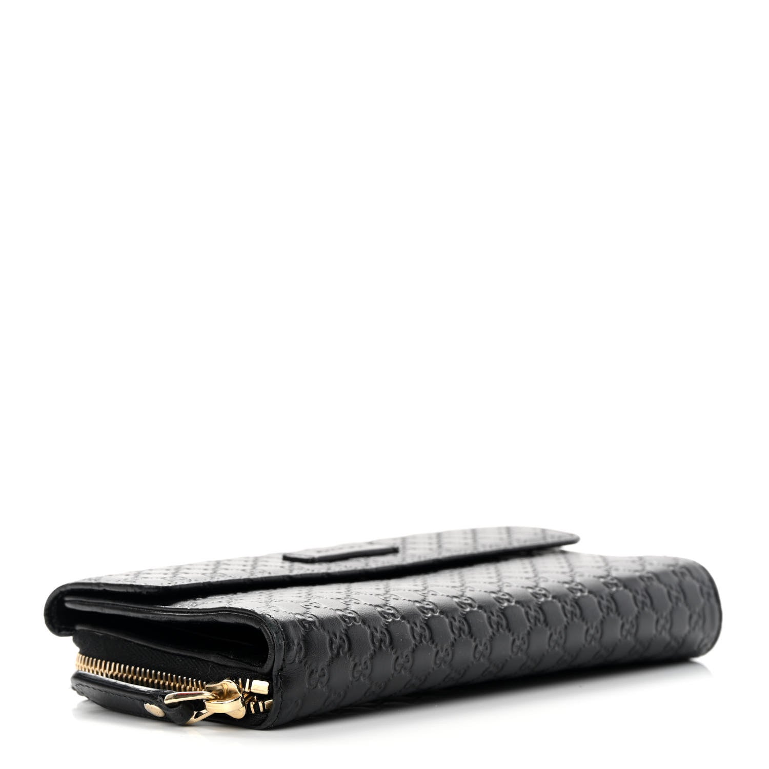 Gucci Soft Microguccissima Continental Zip Wallet Black 4 of 16