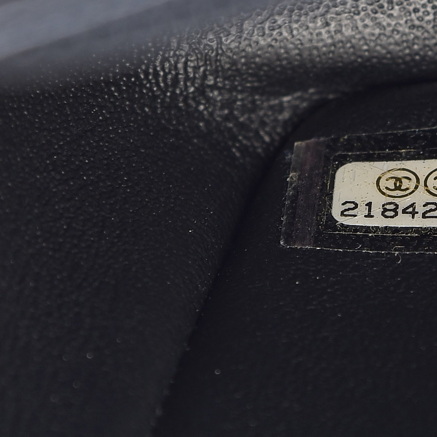 Chanel Lambskin Quilted Mini Square Flap Black 7 of 11