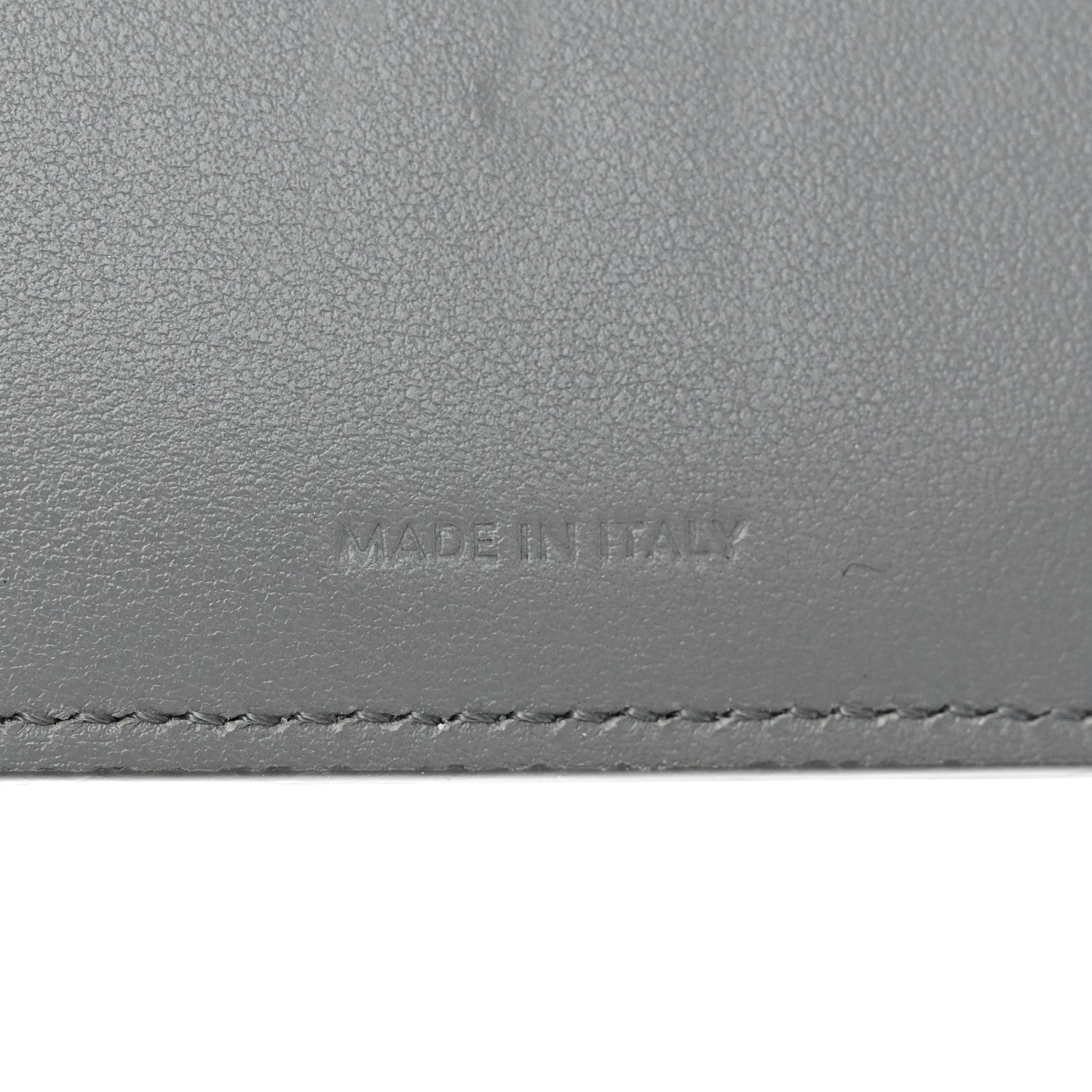 Celine Grained Calfskin Medium Multifunction Strap Wallet Black Chalk 8 of 13
