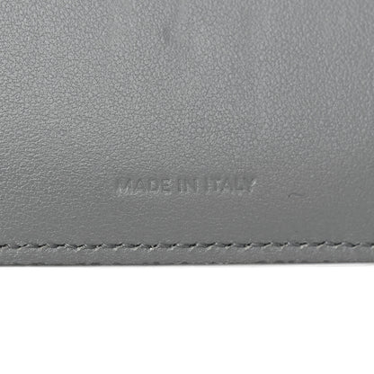Celine Grained Calfskin Medium Multifunction Strap Wallet Black Chalk 8 of 13