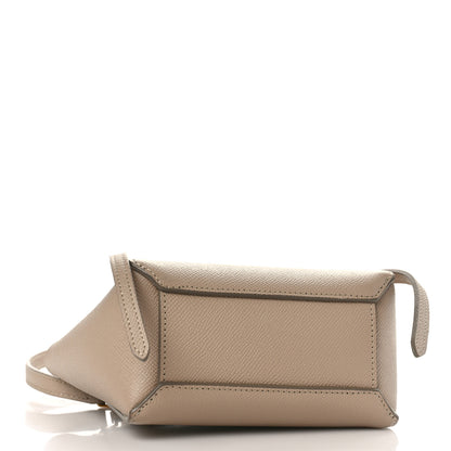 Celine Grained Calfskin Pico Belt Bag Light Taupe 4 of 12