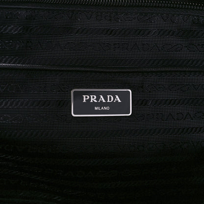Prada Tessuto Nylon Shopping Tote Black 5 of 9