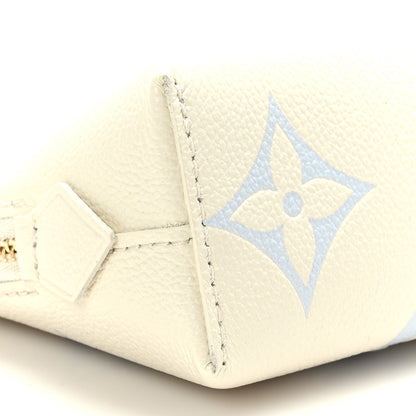 Louis Vuitton Empreinte Monogram Giant Cosmetic Pouch Latte Candy Blue 7 of 8
